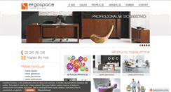 Desktop Screenshot of ergospace.pl